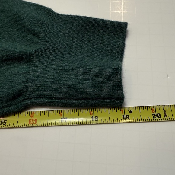 Rae Dunn Womens XL Sweater Pullover Crewneck Green Holiday  Christmas Cozy Soft - Picture 12 of 12